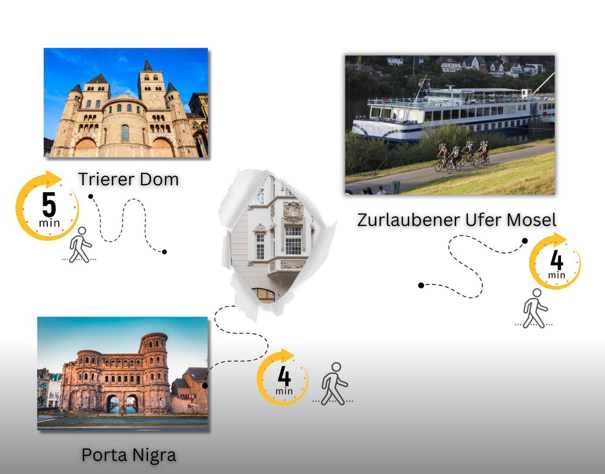 Modern Elegance In Historical City Center Trier Exterior photo